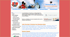 Desktop Screenshot of onlinestudy.pk